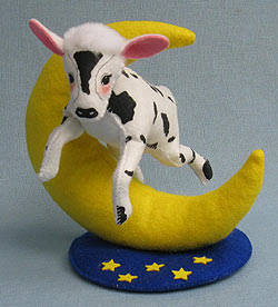 Annalee 7" Cow Jumped Over the Moon 2013 - Mint - 251113