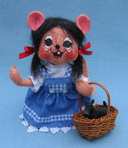 Annalee Wizard of Oz 6" Dorothy Mouse - Mint - 251508