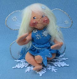 Annalee 5" Winter Snowflake Fairy - Mint - Prototype - 255005