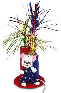 Annalee 3" Fireworks Mouse 2022 - Mint - 260022