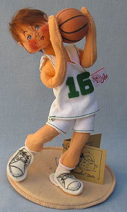 Annalee 10" Basketball Player 1994 - Near Mint - 260094ooha