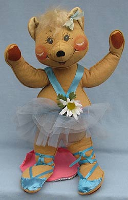 Annalee 18" Ballerina Bear - Very Good - 282085b