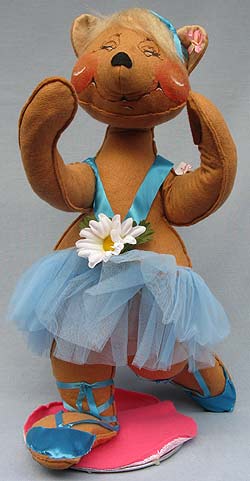 Annalee 18" Ballerina Bear - Mint - Signed - 282085sxx Annalee 18" Ballerina Bear - Mint - Signed - 282085sxx