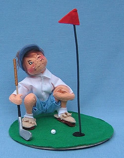 Annalee 10" Golfer Woman - Mint - 288196