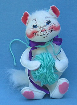 Annalee 10" Playful Kitty Cat - Mint - 289899