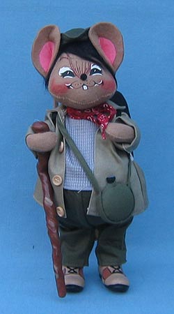 Annalee 12" Hiker Mouse - Mint - 291304sq