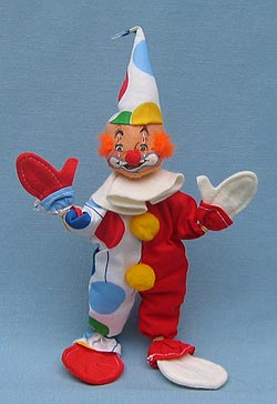 Annalee 10" Red Clown - Mint / Near Mint - 295085r