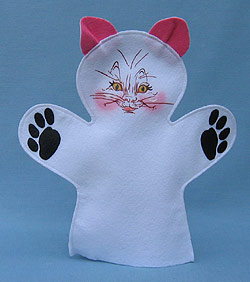 Annalee 12" Kitty Cat Puppet - Mint - 295201
