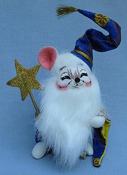 Annalee 6" Wizard Mouse - Mint - 300703sqx