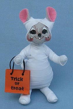 Annalee 5" Trick or Treat Mummy Mouse 2015 - Mint - 300815