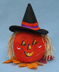 Annalee 5" Pumpkin Witch - Mint - 300910