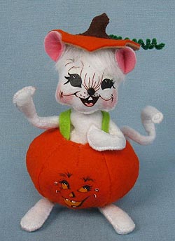 Annalee 6" Pumpkin Mouse 2013 - 301013 - Mint