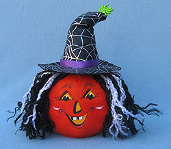 Annalee 7" Witch Jack O' Lantern Pumpkin - Mint - 301712