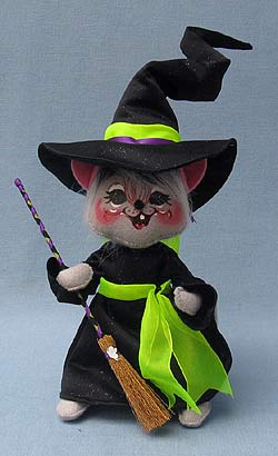 Annalee 10" Sparkle Witch Mouse - Mint - 301809