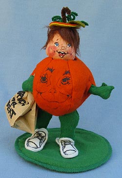 Annalee 7" Pumpkin Kid - Mint - Prototype - 303189p