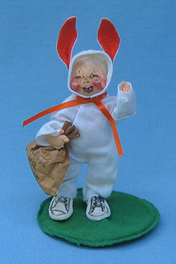 Annalee 7" Trick or Treat Bunny Kid - Excellent - 303288xoa