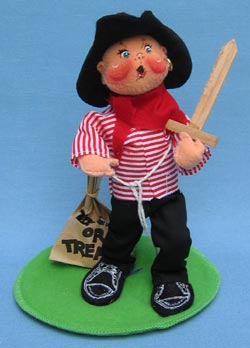 Annalee 7" Swashbuckler Pirate Boy - Mint - 303997ooh