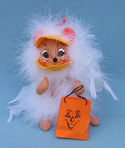 Annalee 6" Chicken Trick or Treat Mouse - Mint - 306906