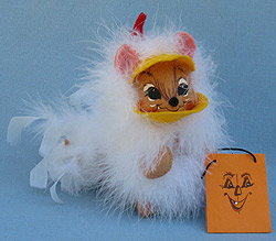 Annalee 6" Chicken Trick or Treat Mouse - Near Mint - 306906bew