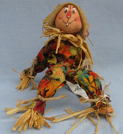 Annalee 10" Scarecrow with Closed Mouth / One Tooth - Mint - 307201th