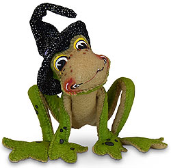 Annalee 4" Trick or Treat Witch Toad 2019 - Mint - 310019