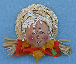 Annalee 4" Scarecrow Pin - Mint - Prototype - 310102 Annalee 4" Scarecrow Pin - Mint - Prototype - 310102