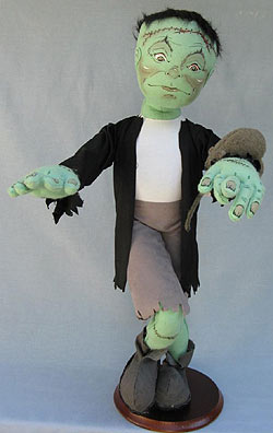 Annalee 30" Franky the Frankenstein and Friend - Near Mint / Excellent - 332302b Annalee 30" Franky the Frankenstein and Friend - Near Mint / Excellent - 332302b