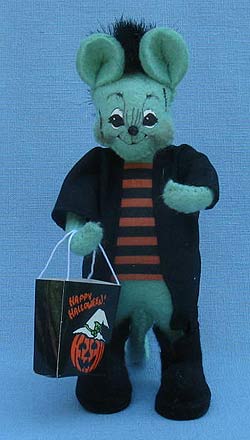Annalee 5" Frankenstein Mouse - Near Mint - 328002ox Annalee 5" Frankenstein Mouse - Near Mint - 328002ox
