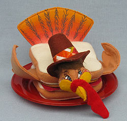 Annalee 7" Pilgrim Turkey Sandwich 2016 - Mint - 350816