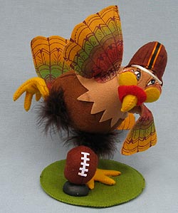 Annalee 10" Kickoff Football Turkey 2016 - Mint - 351216 