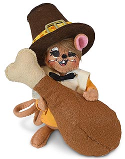 Annalee 5" Drumstick Mouse 2019 - Mint - 360619
