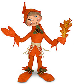 Annalee 12" Orange Autumn Elf 2023 - Mint - 361823
