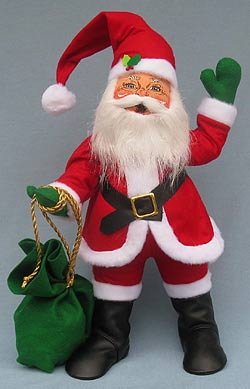 Annalee 20" Classic Santa with Sack 2014 - Mint - 400714