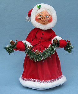 Annalee 13" Mrs Icicle Santa - Mint - 401310