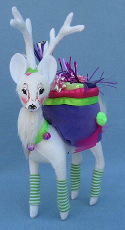 Annalee 8" Winter Whimsy Reindeer - Mint - 450511