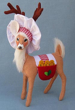 Annalee 8" Chef Reindeer 2013 - Mint - 450813