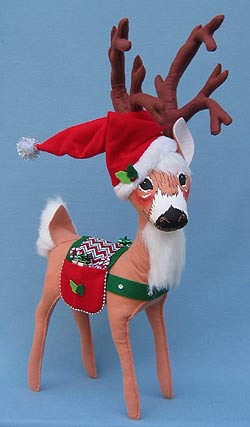 Annalee 16" Christmas Candy Reindeer - Mint - 451208