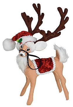 Annalee 8" Crimson Crush Reindeer 2022 - Mint - 460322 Annalee 8" Crimson Crush Reindeer 2022 - Mint - 460322