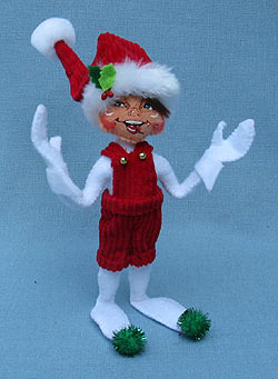 Annalee 5" Red Classic Elf - Mint - 500009