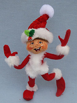 Annalee 5" Red Cozy Elf - Near Mint - 500012hey Annalee 5" Red Cozy Elf - Near Mint - 500012hey