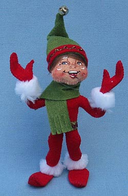 Annalee 5" Christmas Delights Elf - Mint - 500312