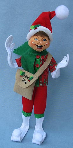 Annalee 14" Special Delivery Elf 2017 - Mint - 501117