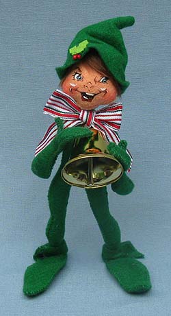 Annalee 9" Wannabe a Jingle Bell Elf - Mint - 501310