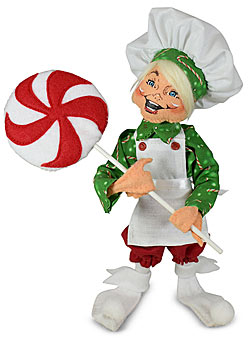 Annalee 9" Candy Chef Elf 2022  - Mint - 510422