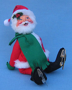 Annalee 7" New Skates Santa - Mint - 524901