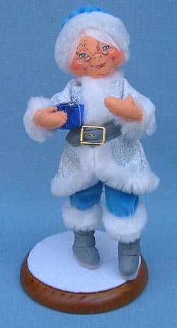 Annalee 7" Shopping Mrs Santa - Mint - 536302