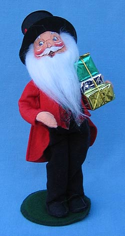 Annalee 10" Holiday Best Santa Shopper - Mint - 538299