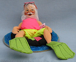 Annalee 10" Summertime Santa - Excellent - 540791b