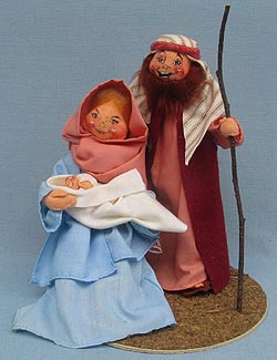 Annalee 10" Nativity Set Vignette - Mint - 542087-1