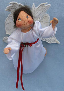 Annalee 10" Nativity Angel - Flying - Very Good - 543091d Annalee 10" Nativity Angel - Flying - Very Good - 543091d